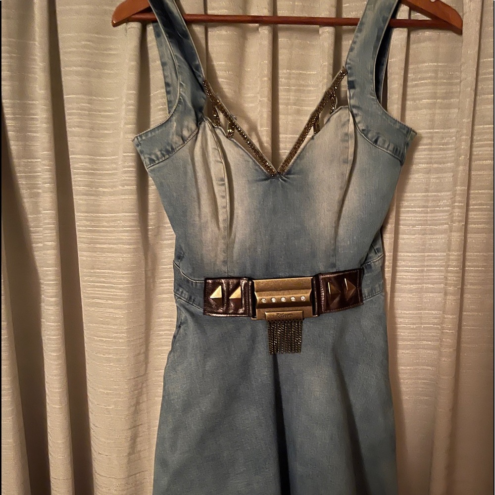 Denim dress